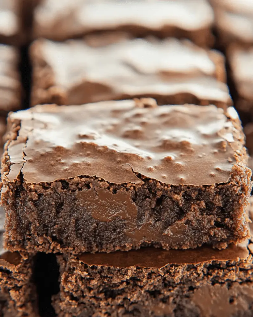 School Cafeteria Brownies