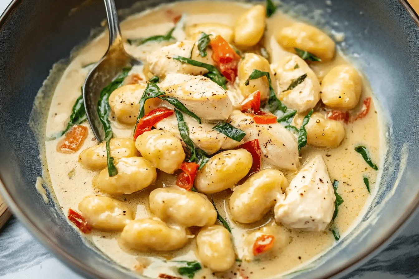 Creamy Chicken and Gnocchi