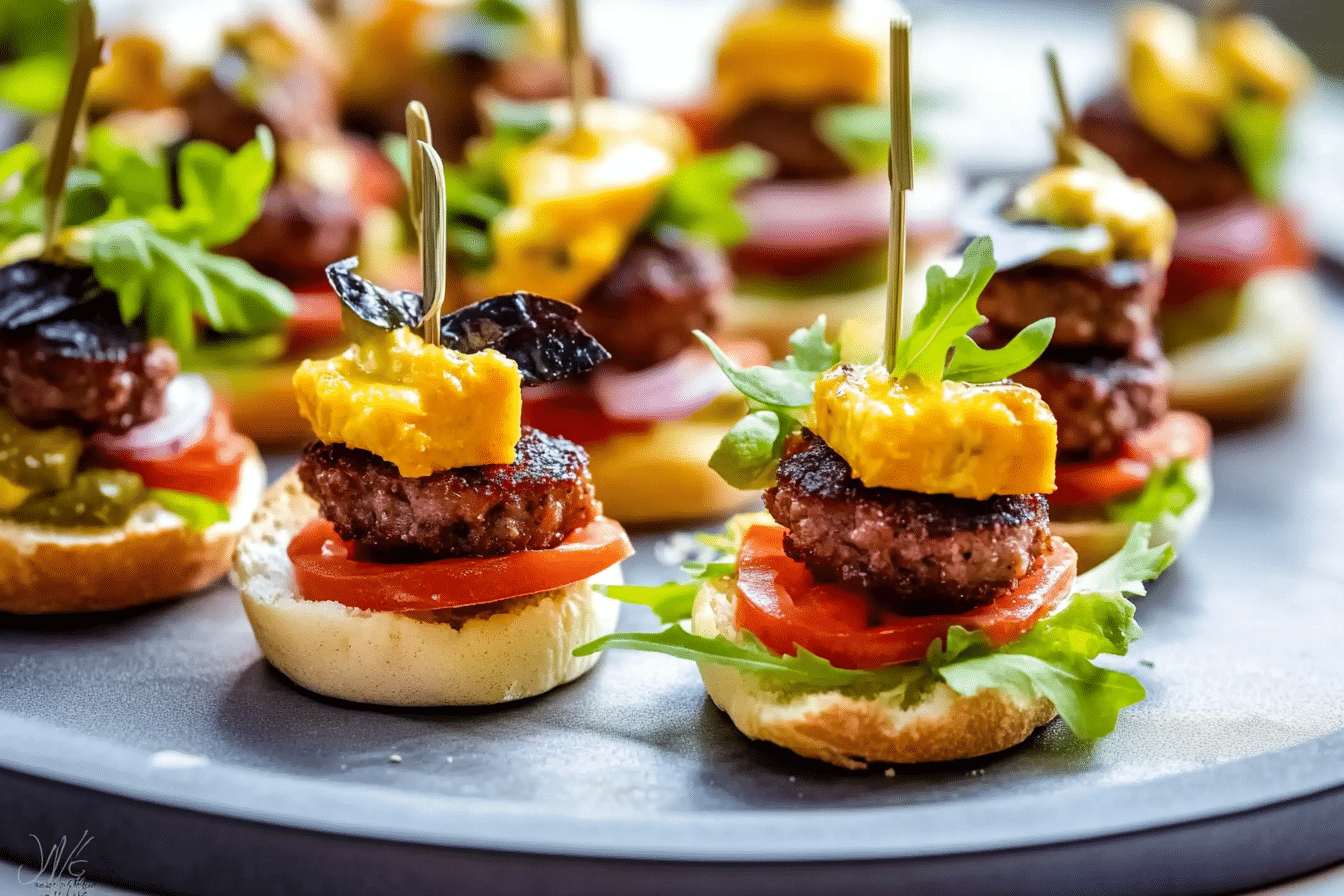Bunless Cheeseburger Bites