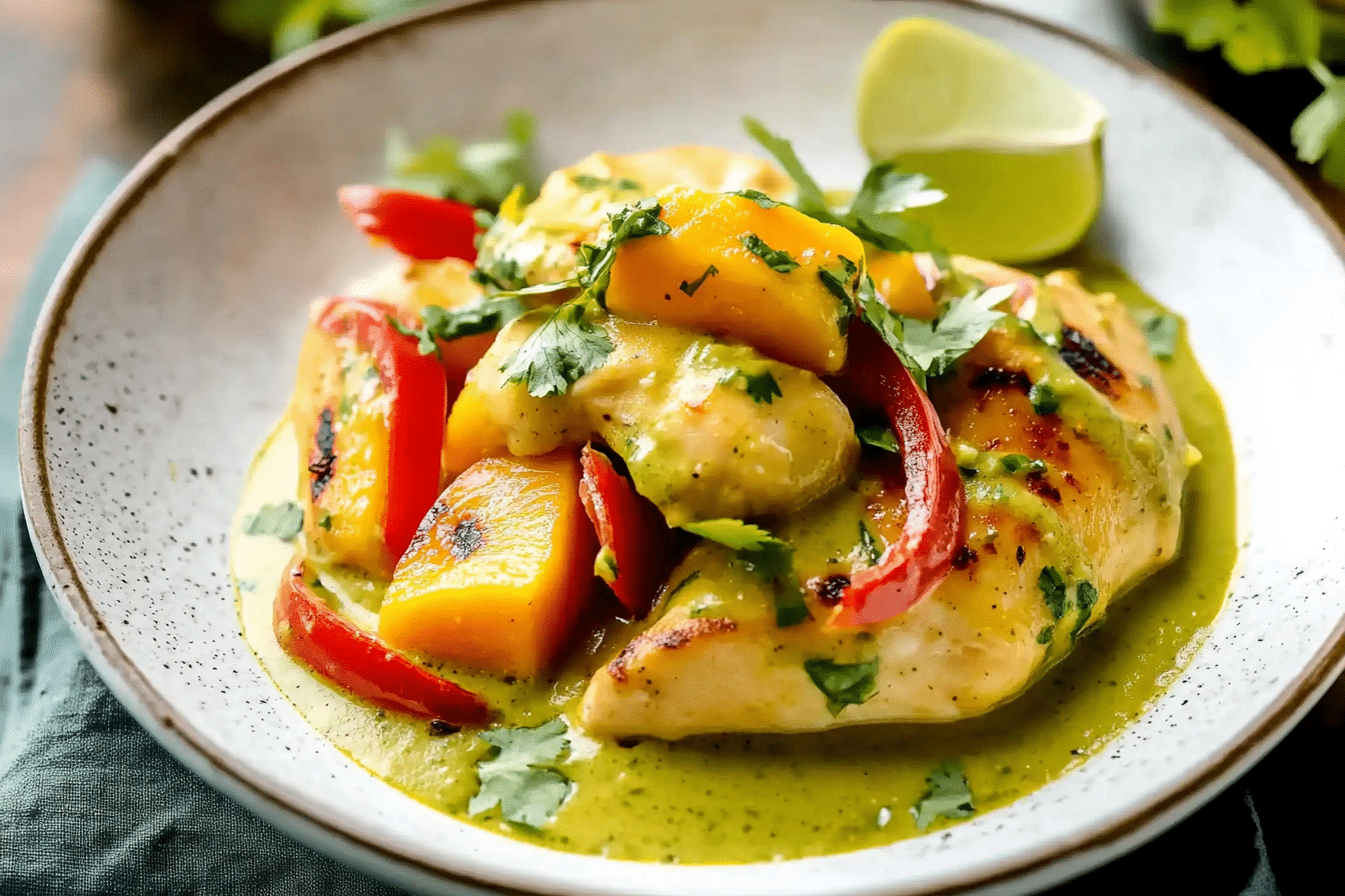 Coconut Mango Chicken