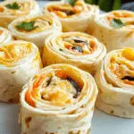 Cheesy Mexican Tortilla Pinwheel Appetizers