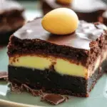Cadbury Egg Brownies