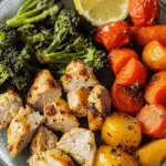 Lemon Chicken & Veggies Meal Prep