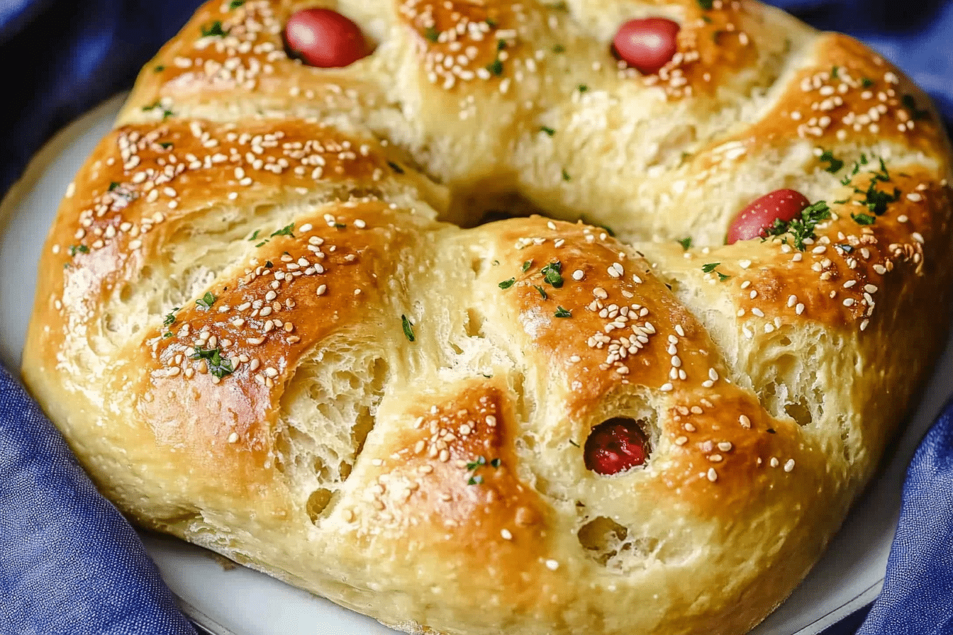 Easy Greek Easter Bread Recipe
