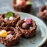 No-Bake Chocolate Bird Nests Recipe