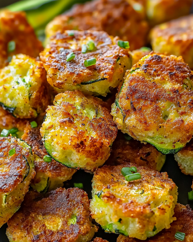 Crispy Zucchini Tots