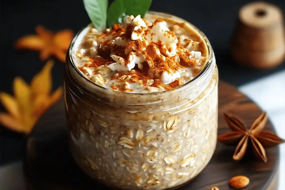 Chai Spiced Overnight Oats