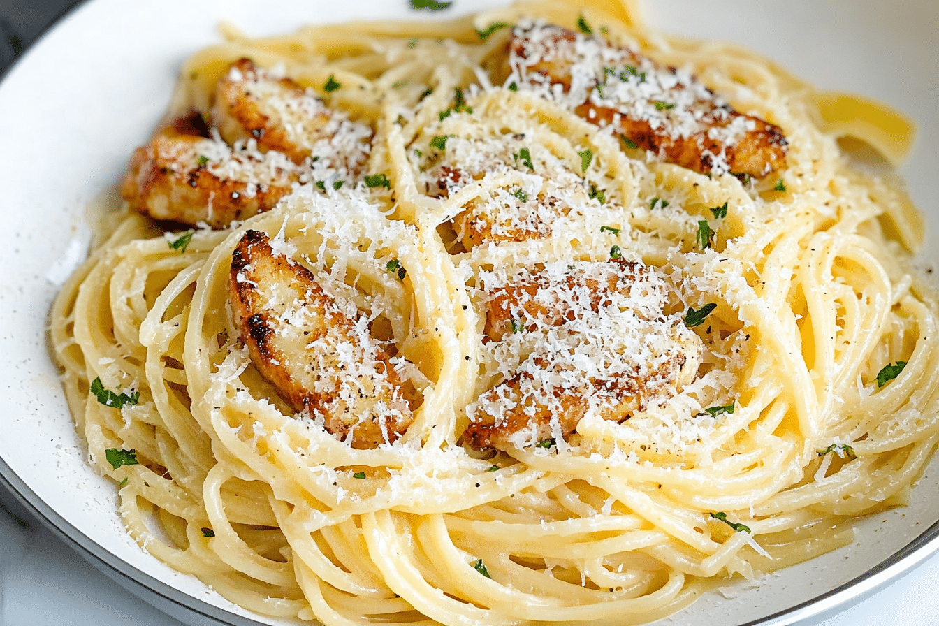 Lemon Parmesan One-Pan Pasta