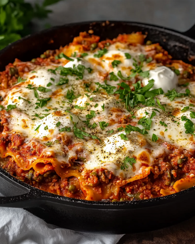 Skillet Lasagna