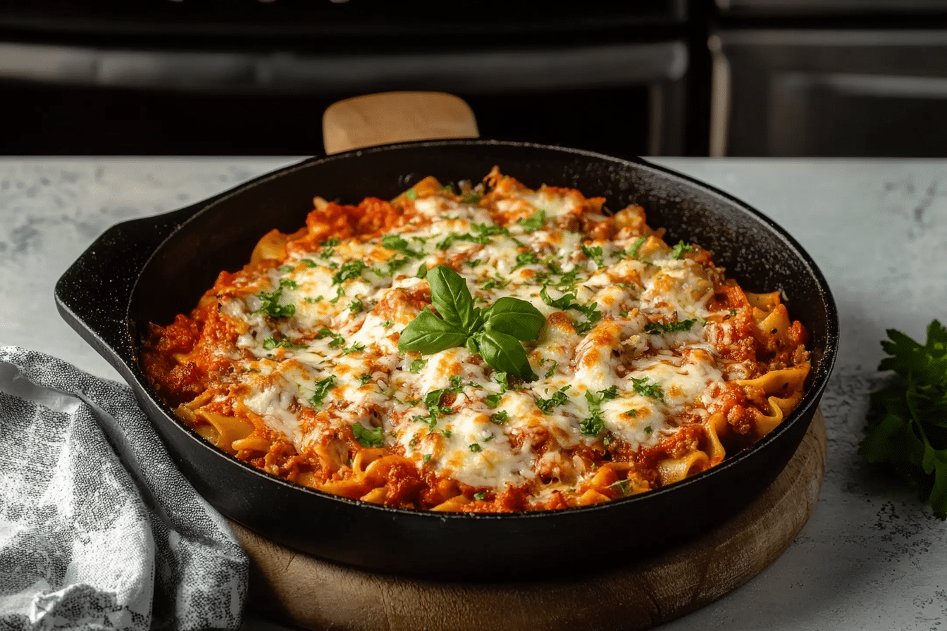 Skillet Lasagna