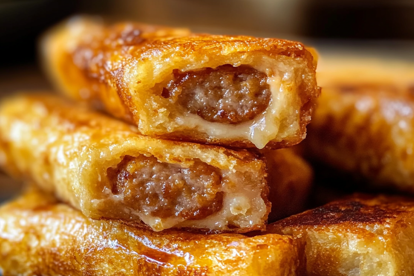 Sausage French Toast Roll-Ups