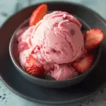 Homemade Strawberry Ice Cream