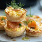 Mini Smoked Salmon Quiches