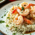 Shrimp Scampi With Rice