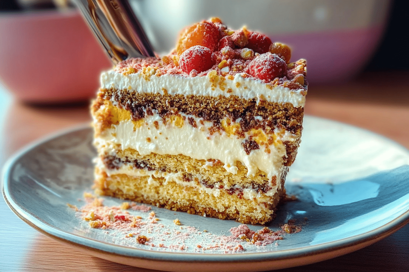 Easy Cheesekut (No-Bake Cookie Cake)