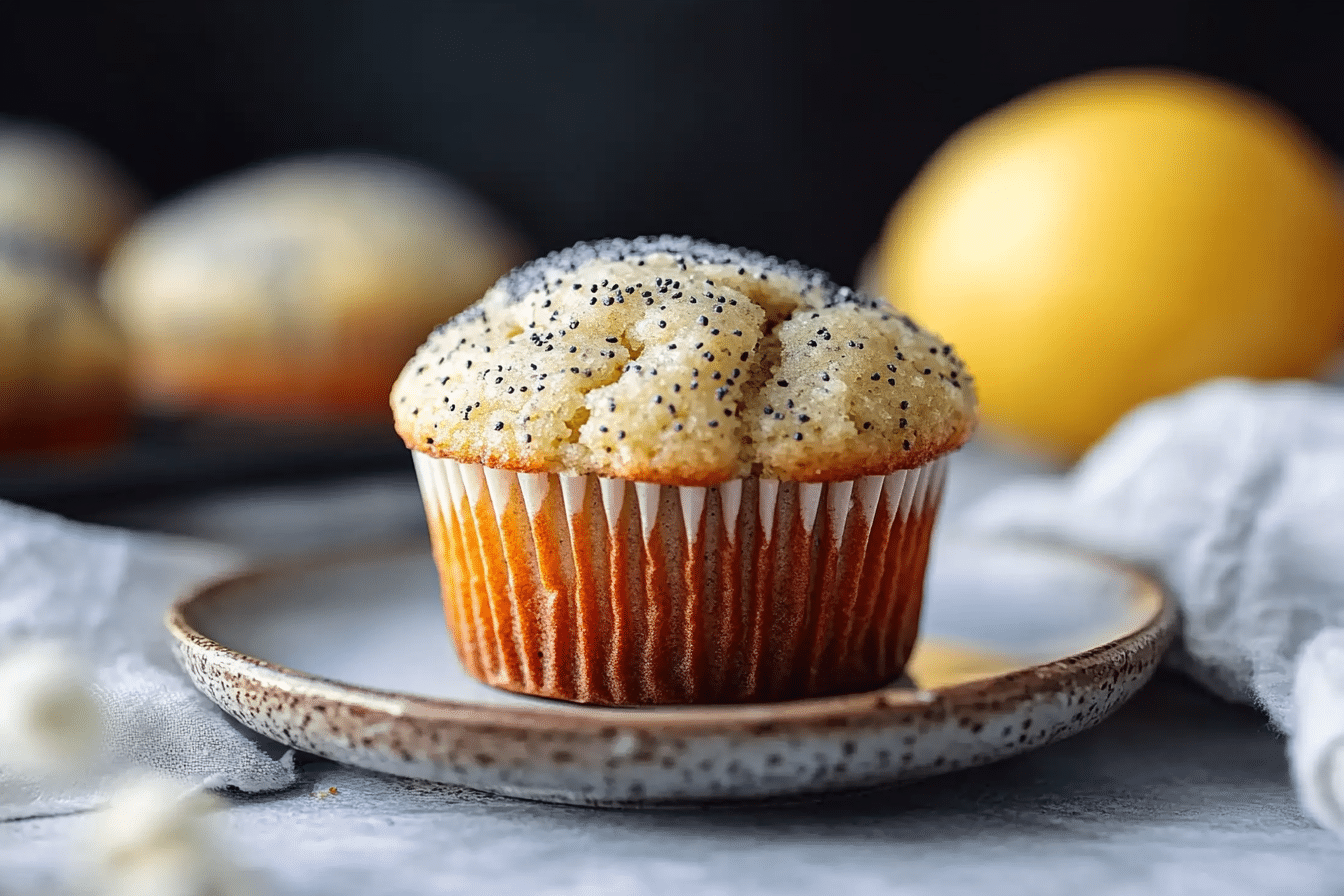 Lemon Poppy Seed Muffins