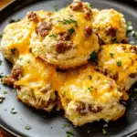 Cheesy Sausage Biscuits