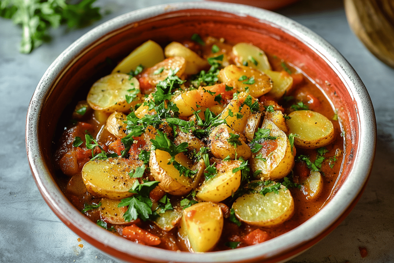 Moroccan Potato Tagine