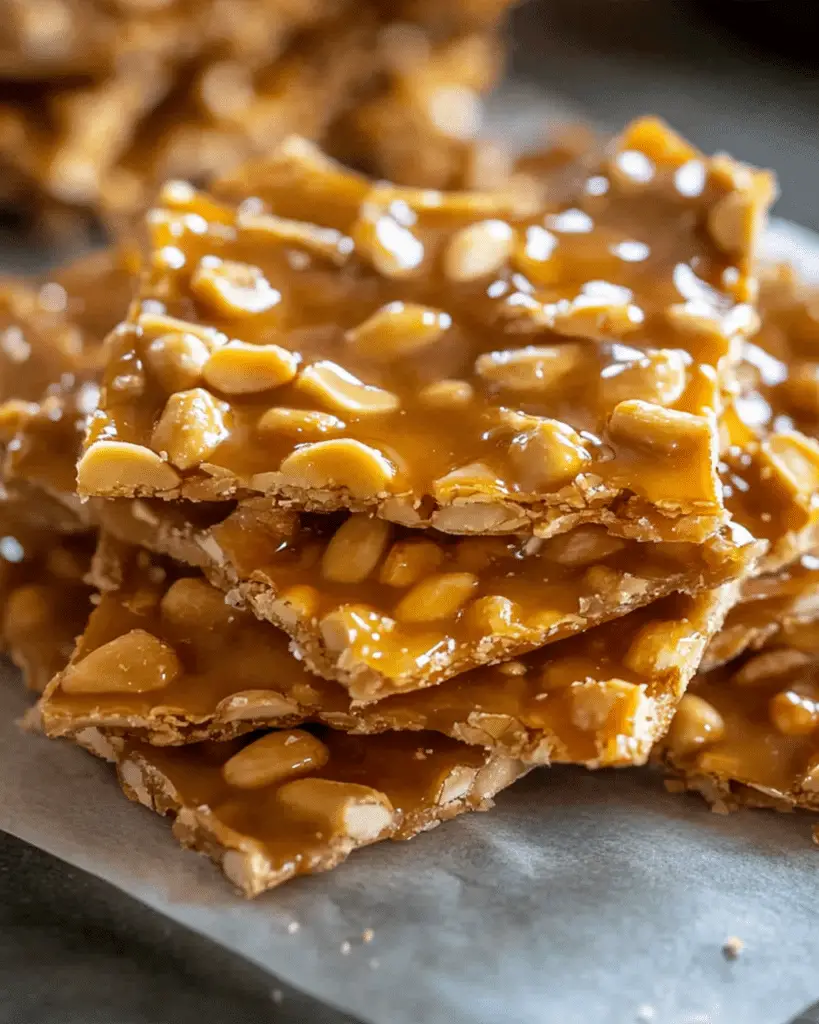 Easy Homemade Peanut Brittle