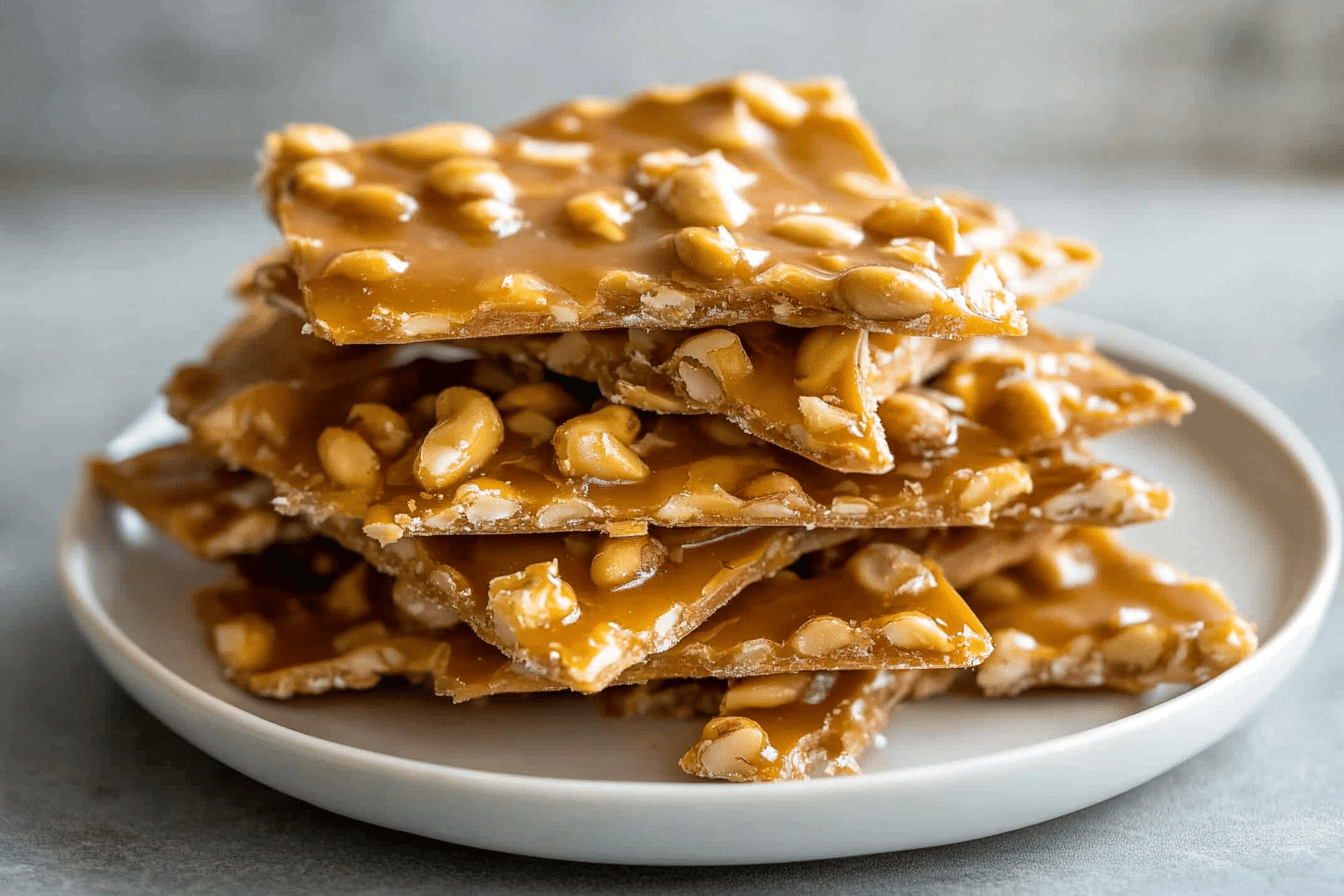 Easy Homemade Peanut Brittle