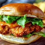 Spicy Crispy Chicken Burger