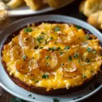 Beer Braised Onion & Cheddar Dip