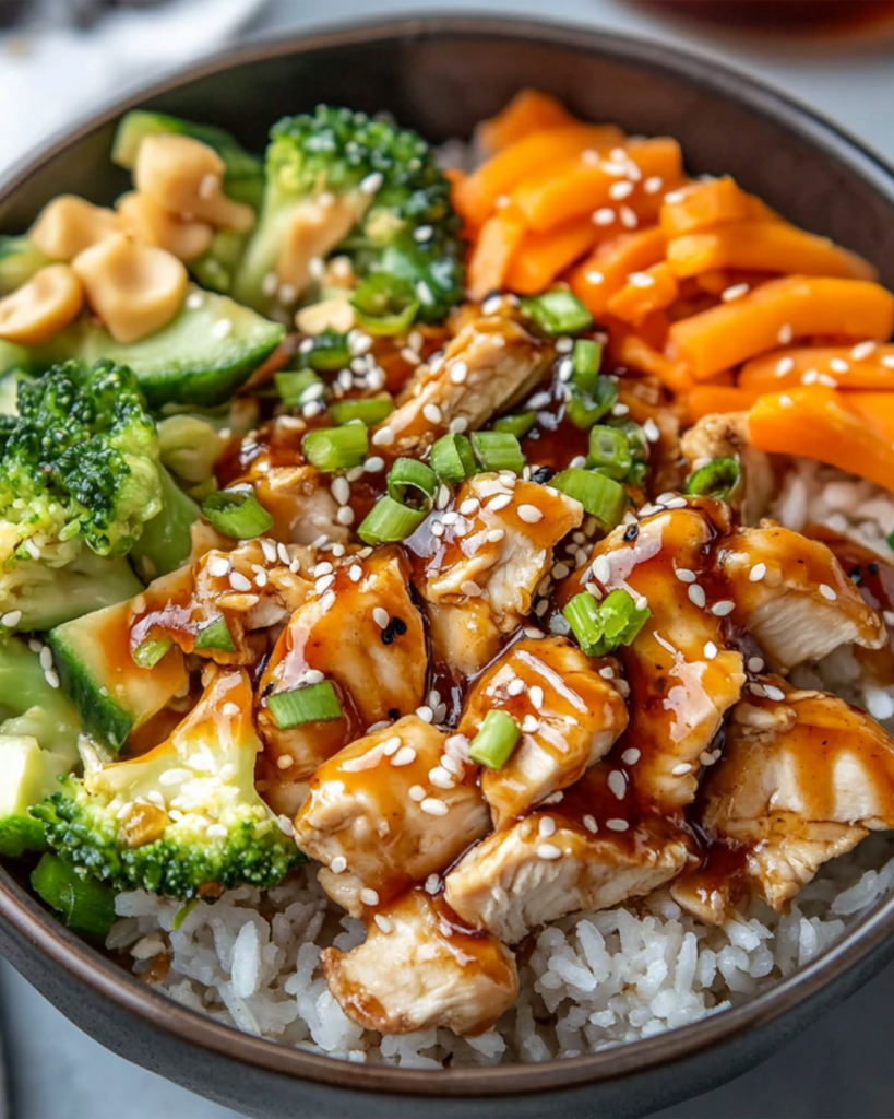 Teriyaki Chicken Rice Bowl