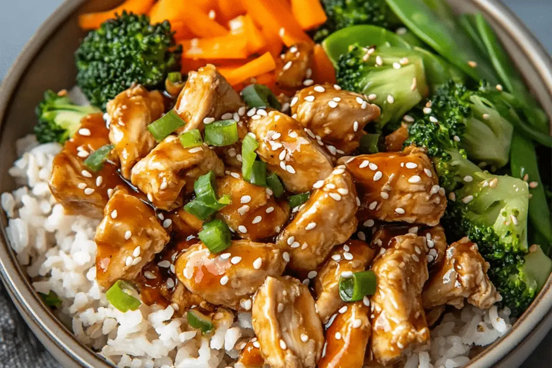 Teriyaki Chicken Rice Bowl