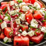 Feta Watermelon Salad