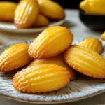 Glazed Lemon Madeleines