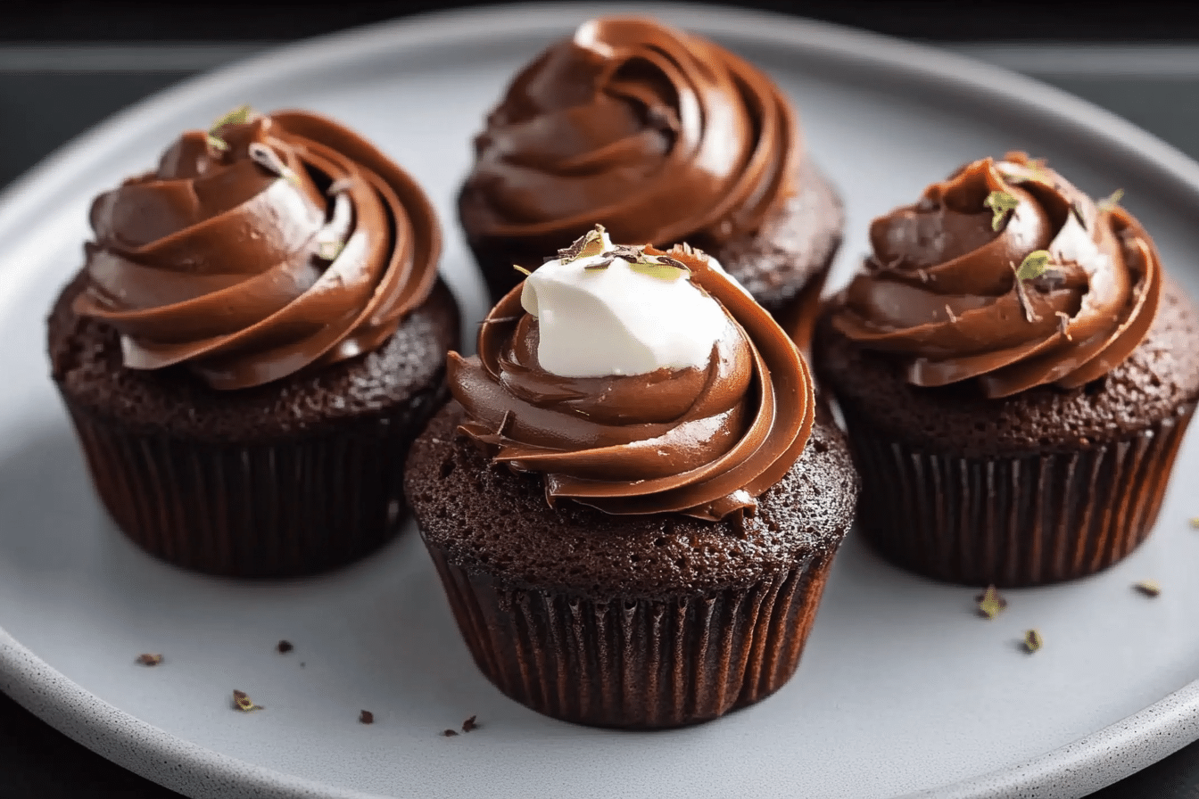 Small-Batch Chocolate Cupcakes
