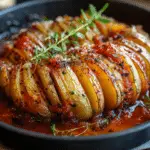 Hasselback Potato Pot