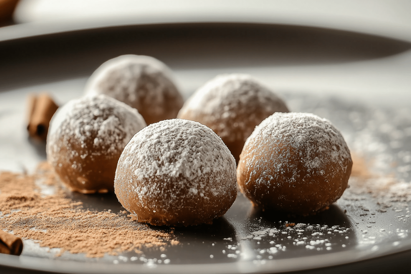 Cinnamon Snowballs