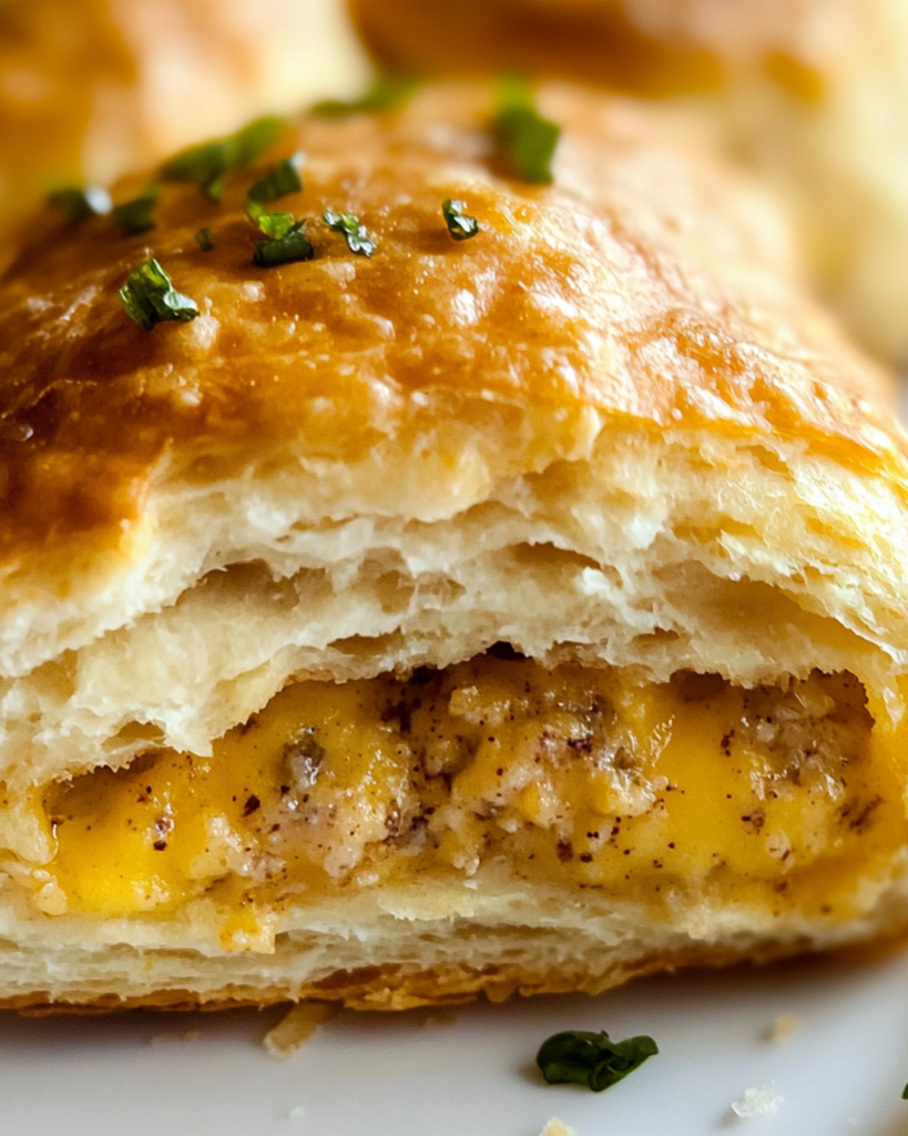 Stuffed Breakfast Biscuits