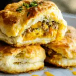 Stuffed Breakfast Biscuits