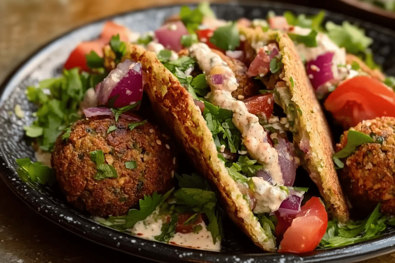 Sudanese Falafel Sandwich