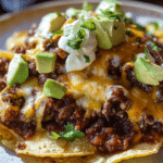 Easy Cheesy Beef Nachos