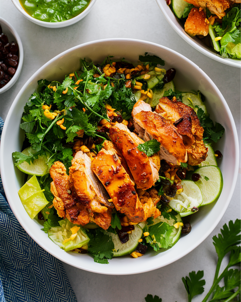 BLT Salad with Chicken