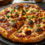 Hot Honey Garlic Bread Pizza