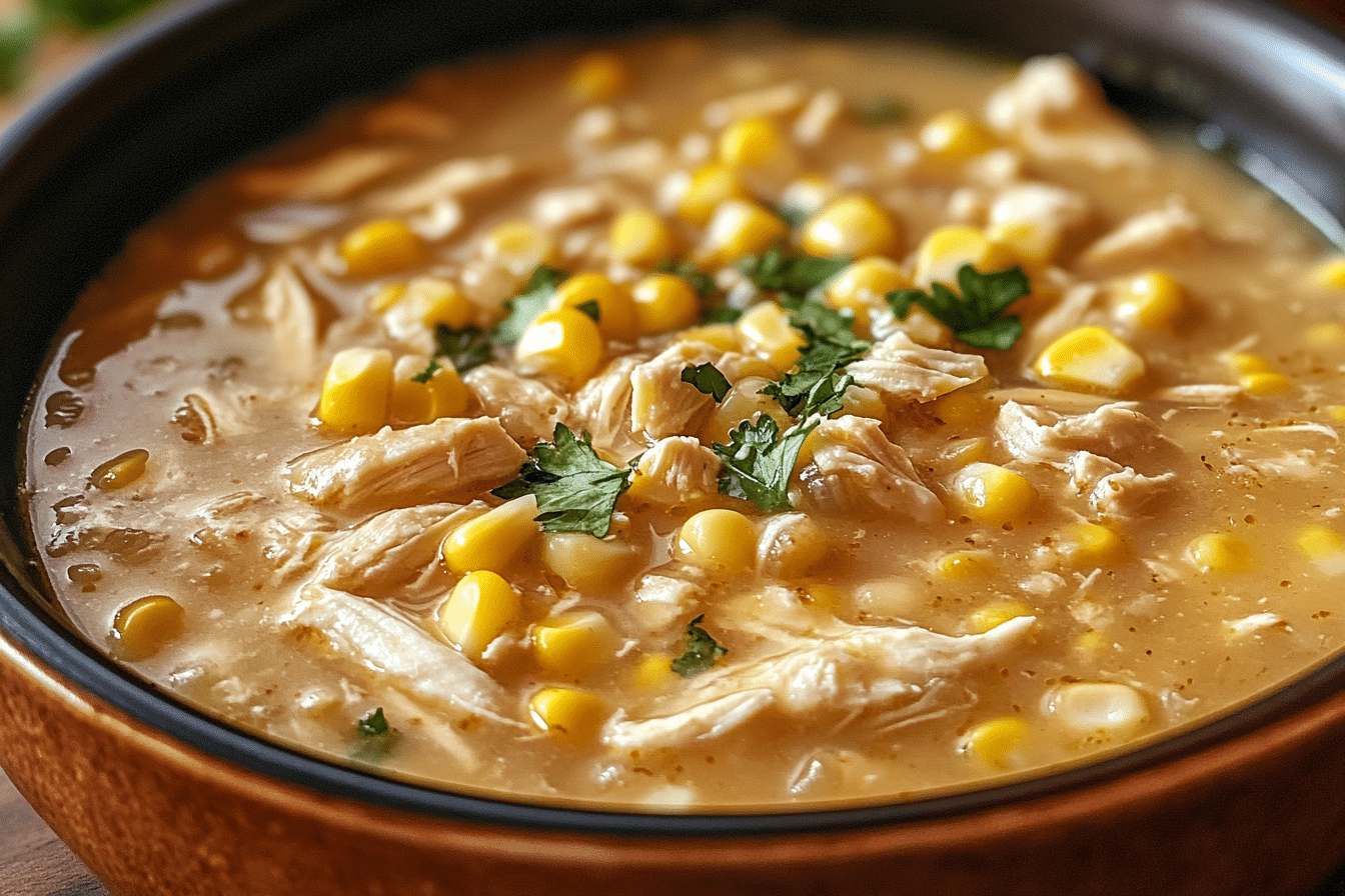 White Chicken Chili with Corn