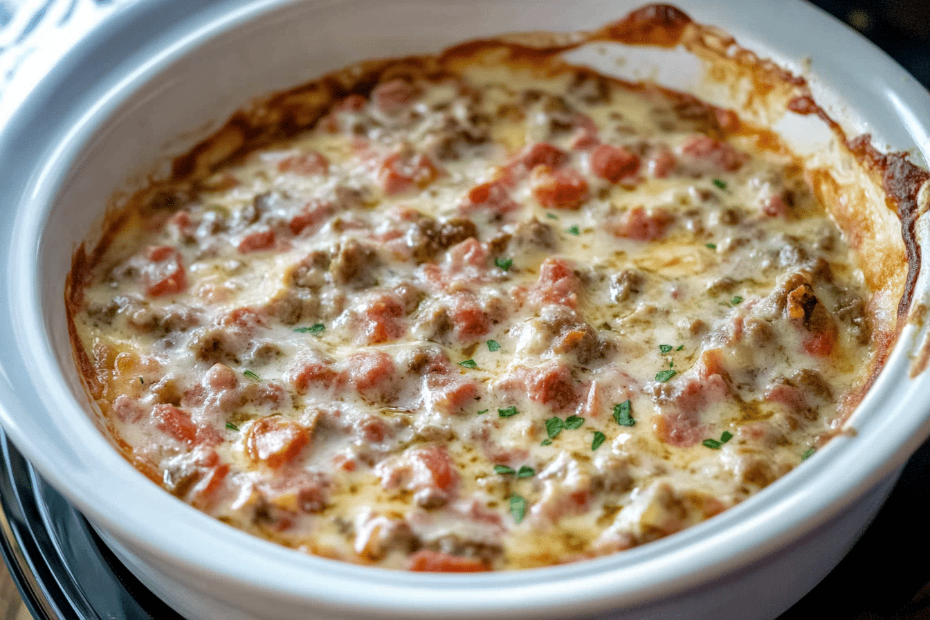Easy Sausage Dip