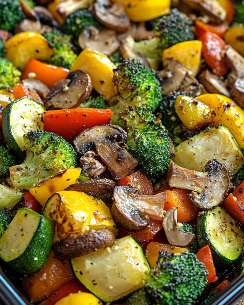 Baked Zucchini & Veggies