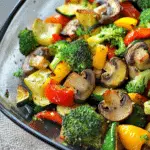 Baked Zucchini & Veggies