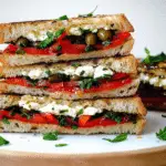 Olive Tapenade & Goat Cheese Sandwich