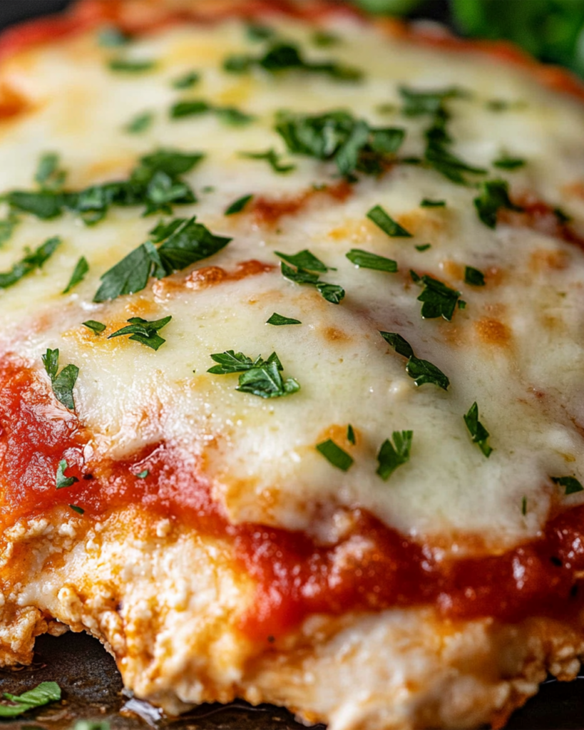 Classic Chicken Parmigiana