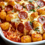 Pizza Tater Tot Casserole