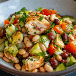 Dense Bean Chicken Salad