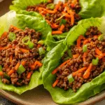 Asian Beef Lettuce Wraps