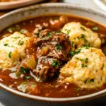 Crockpot Beef Stew with Dumplings Recipe