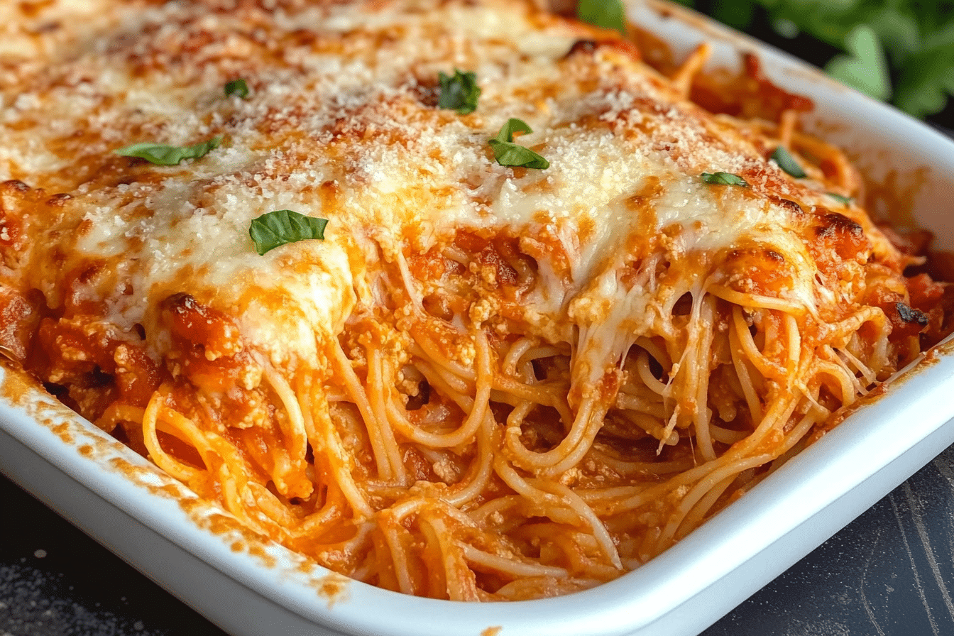 Lazy Chicken Spaghetti